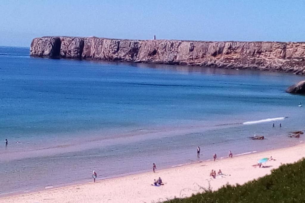 Casa Do Beliche - Frente Praia, Grande Terraco Privado Sagres Eksteriør bilde